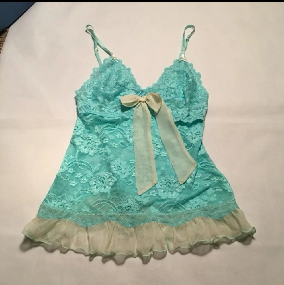 NEW Victoria's Secret beautiful & sexy Aqua lace